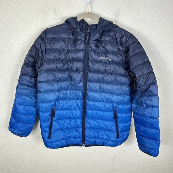 Eddie Bauer Kids Blue Gradient Jacket - Picture 1 of 10